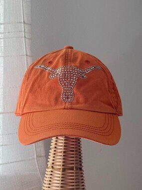 y2k Texas longhorns 2000s rhinestone hat